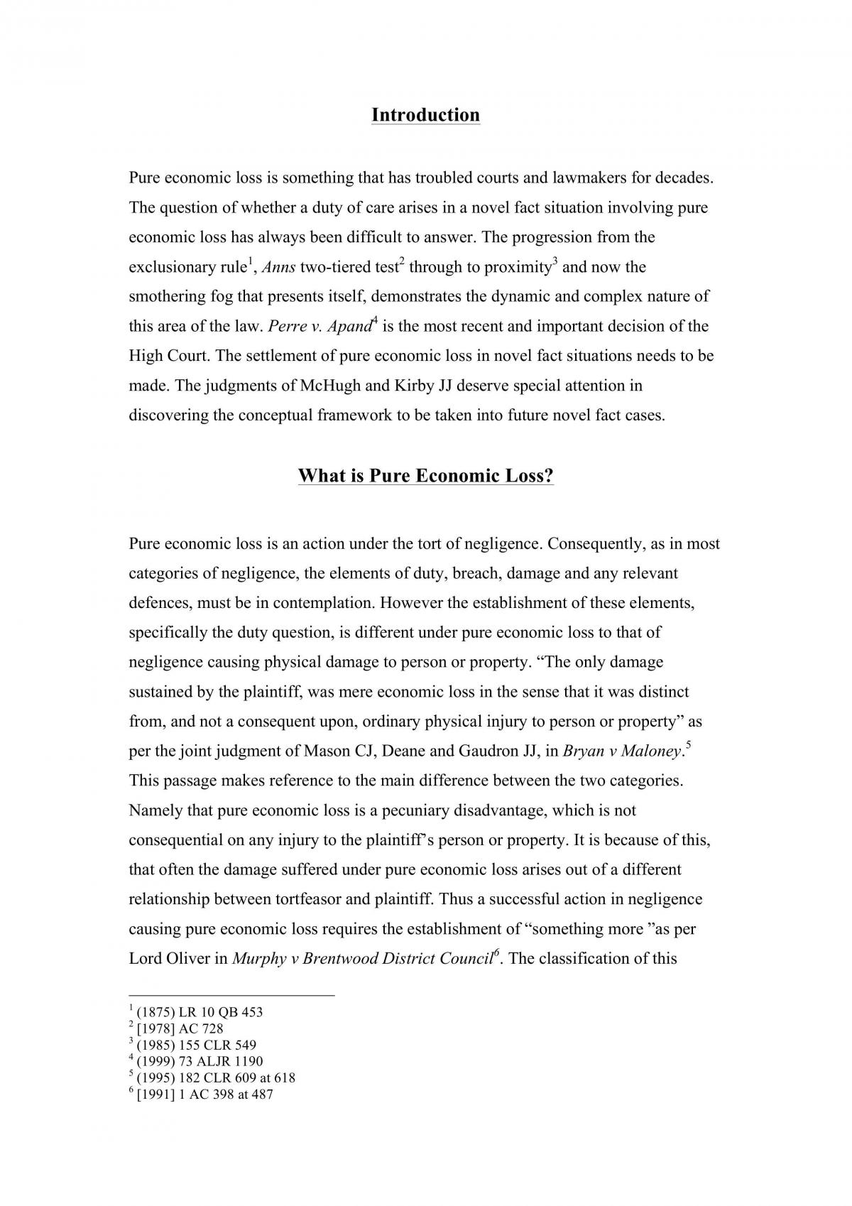 torts assignment - Page 1