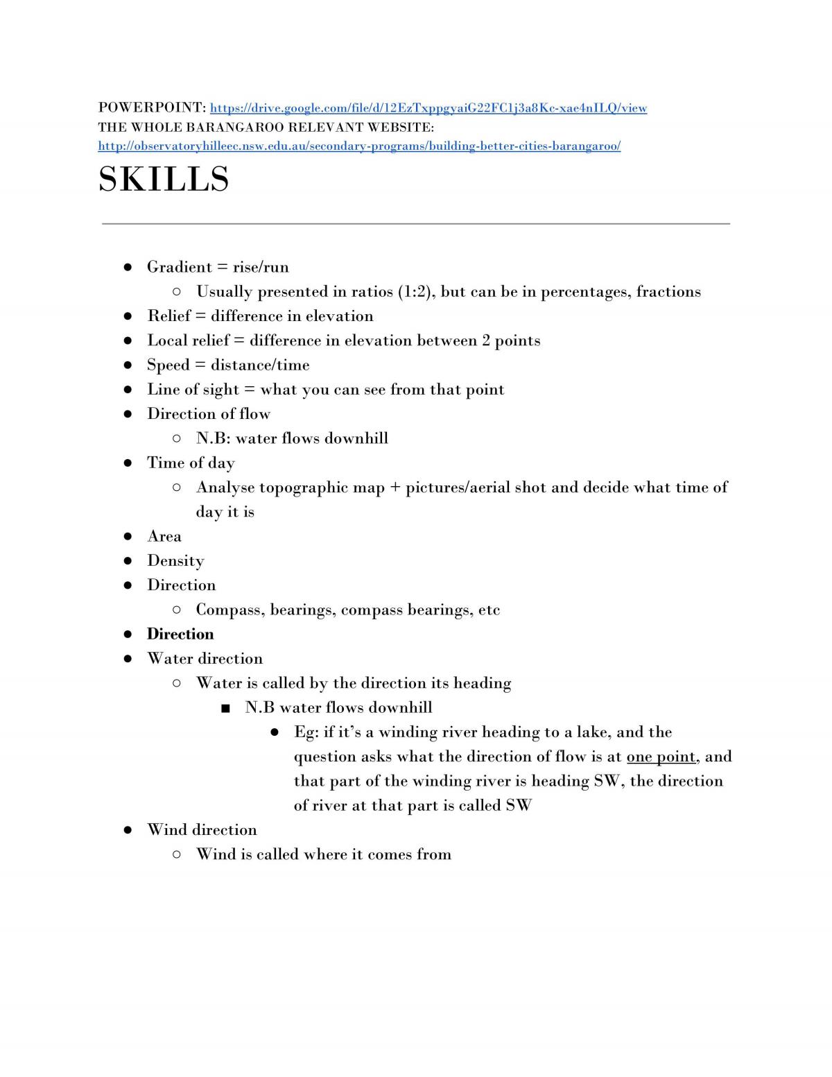 HSC Geography Complete Notes - Page 1