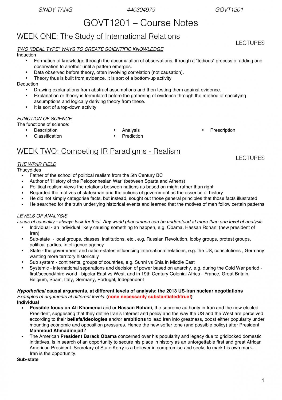 Complete Course Notes - Page 1