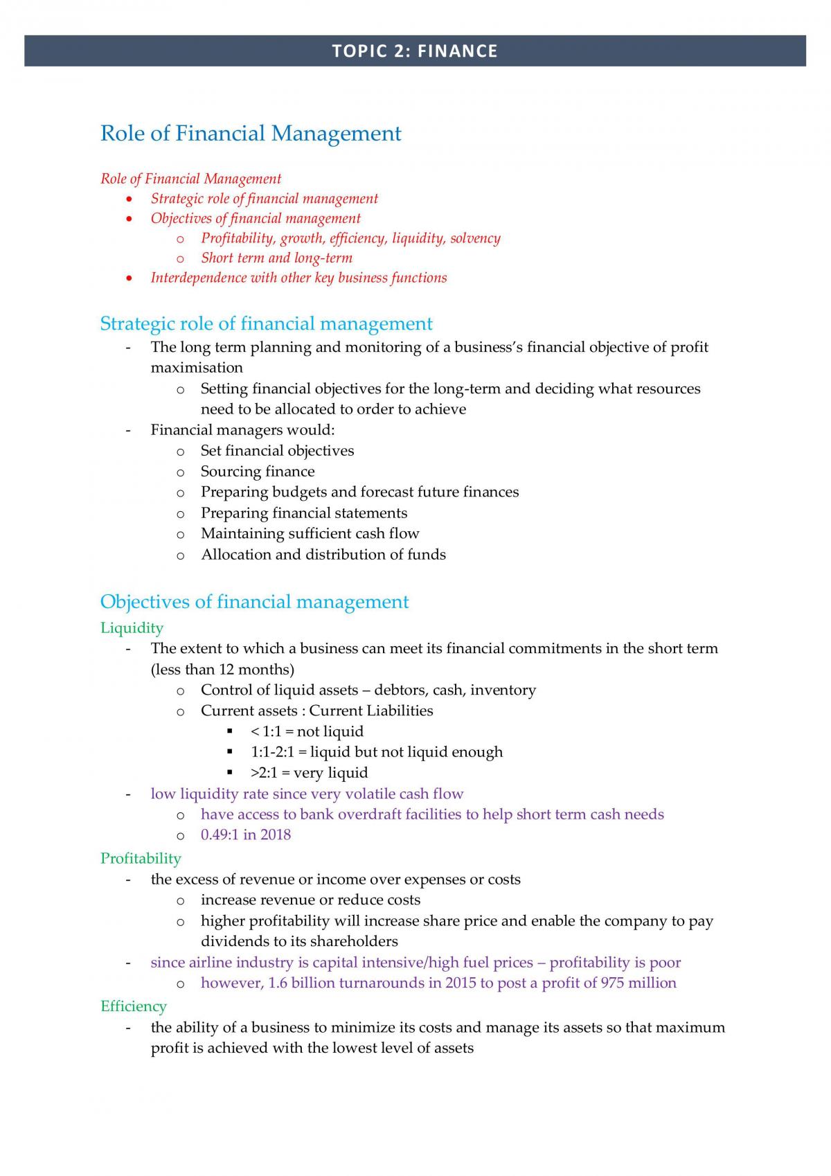 Topic 2 - Finance 2020 - Page 1