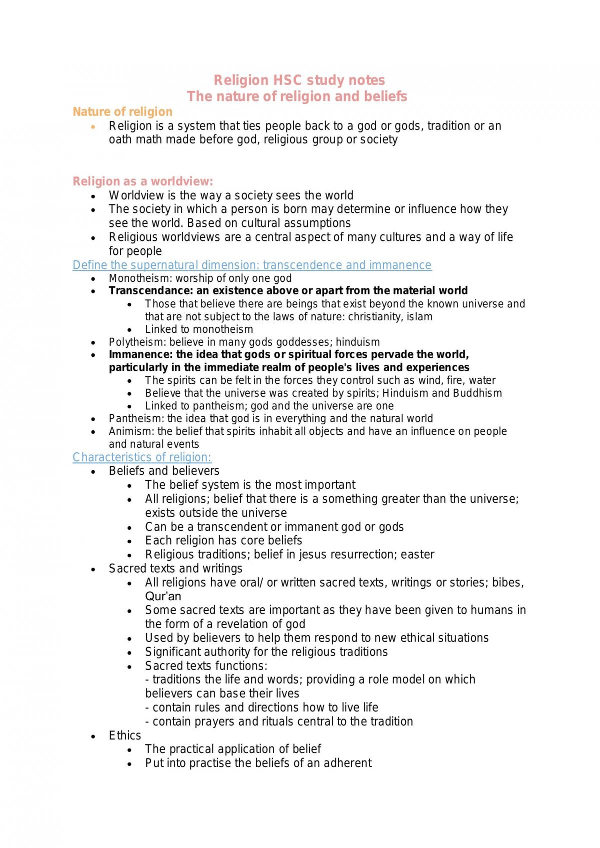 SOR 1 Complete Prelim Notes  - Page 1