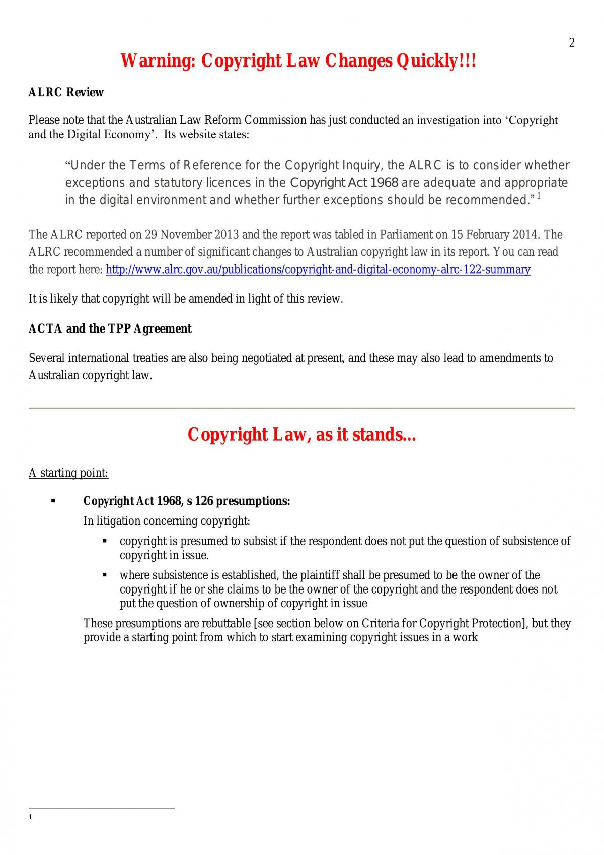 Foundations of Intellectual Property Notes - Page 1