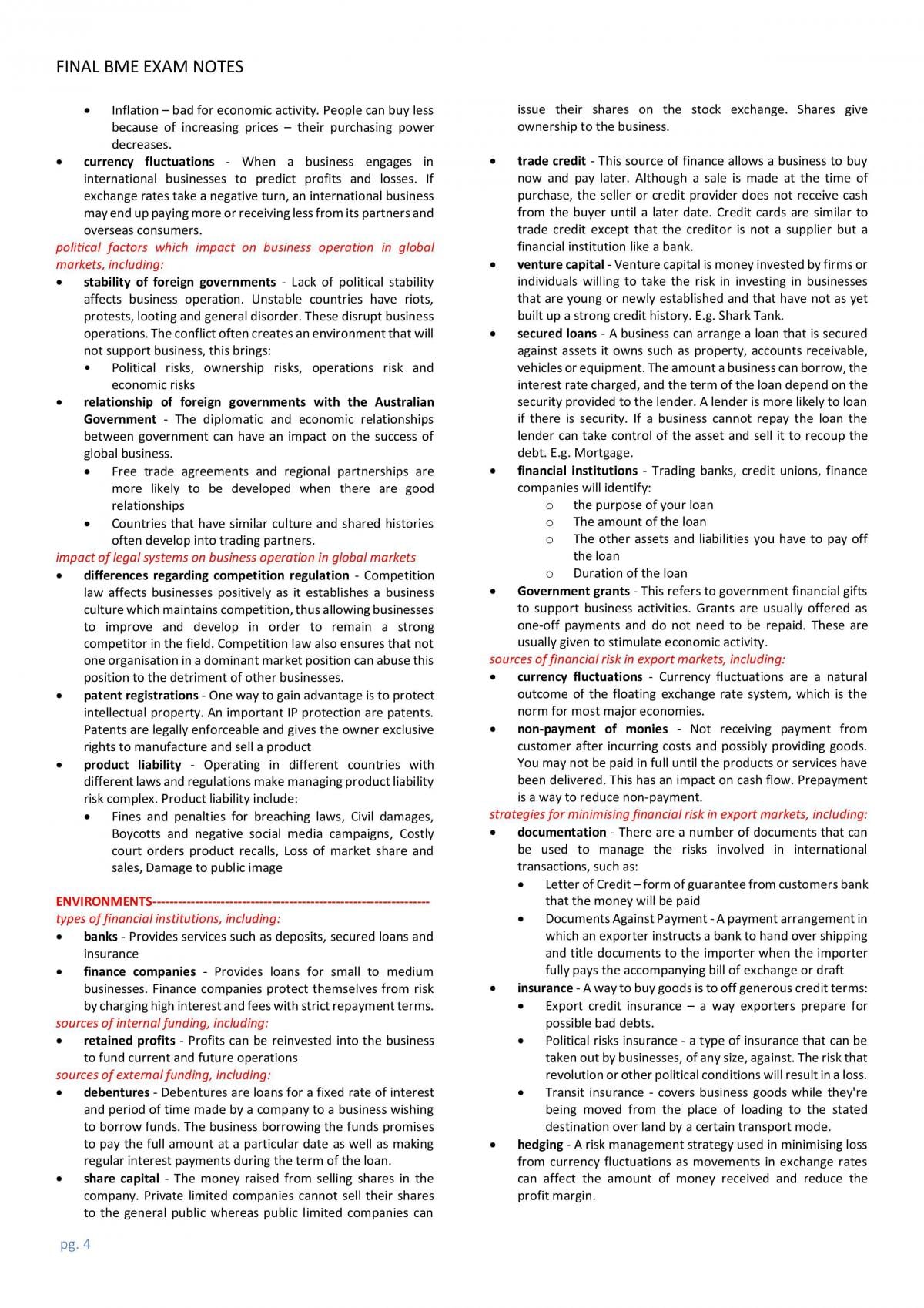 BME Unit 3+4 - Page 4