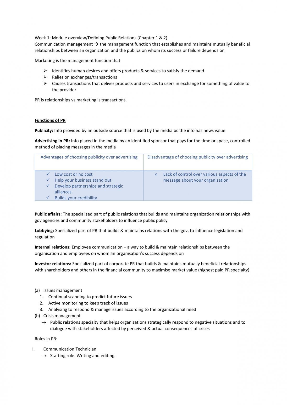 Compiled Study Notes for NM2219 - Page 1