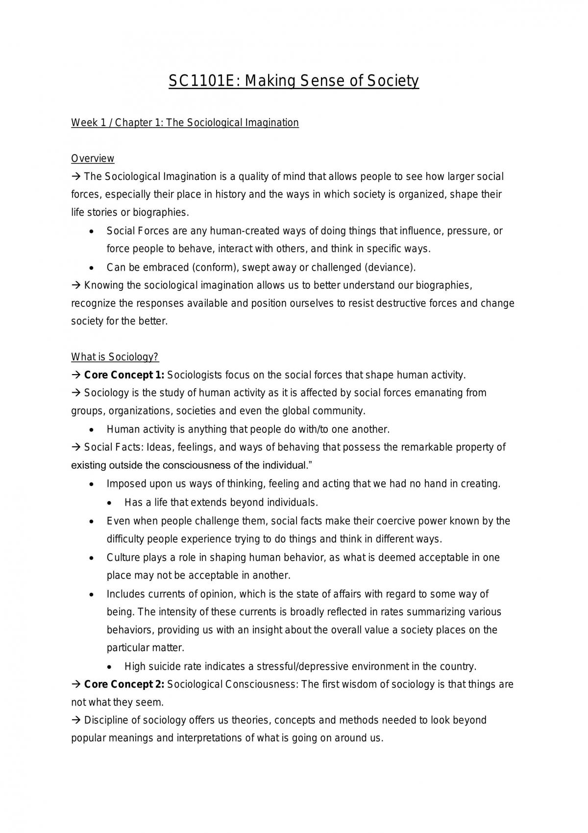 SC1101E Full Notes - Page 1