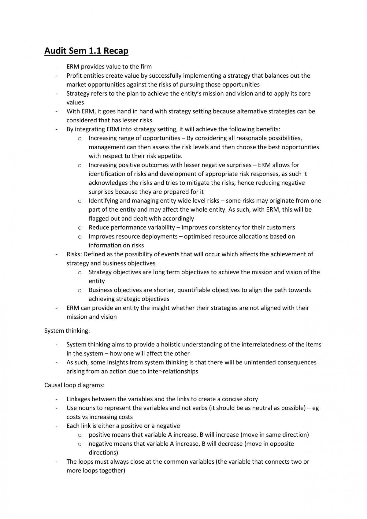 AC3104 Study guide - Page 1