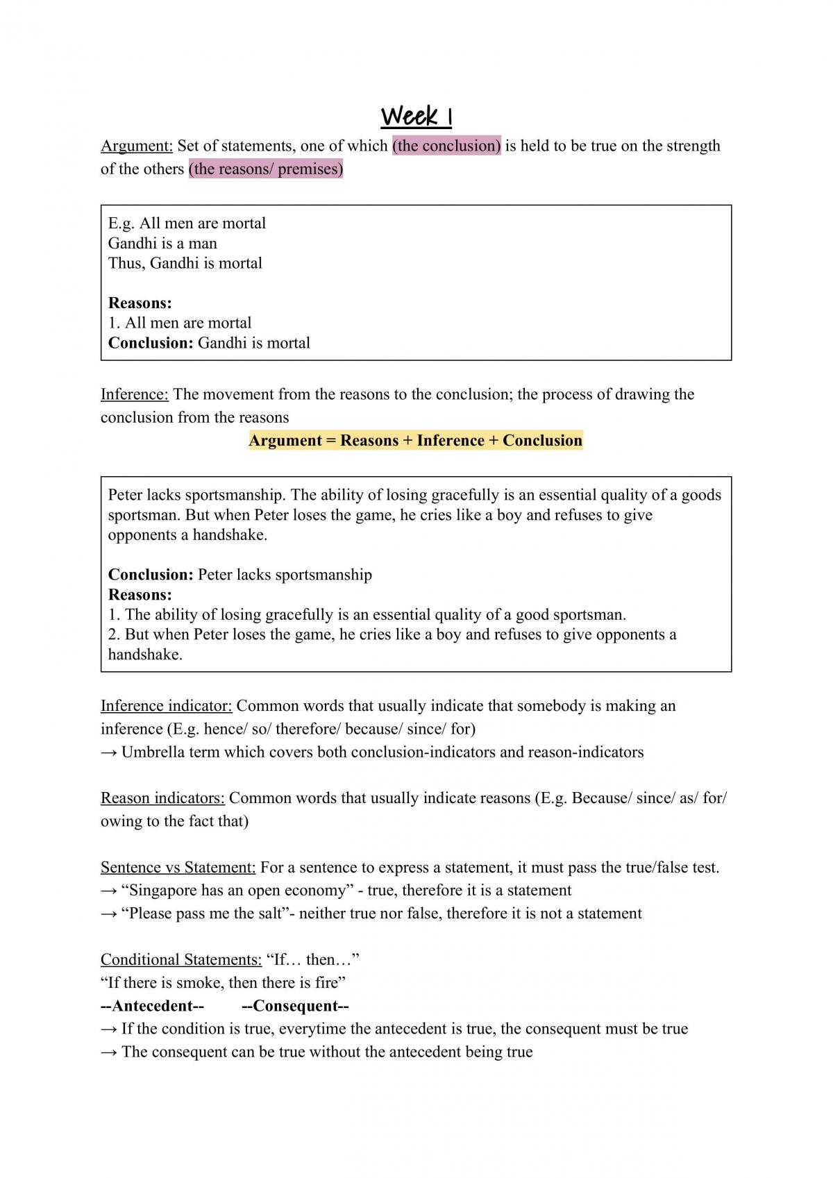AS Notes - Page 1