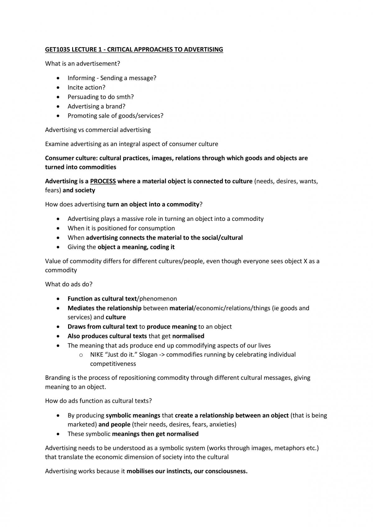GET1035 Complete Notes - Page 1