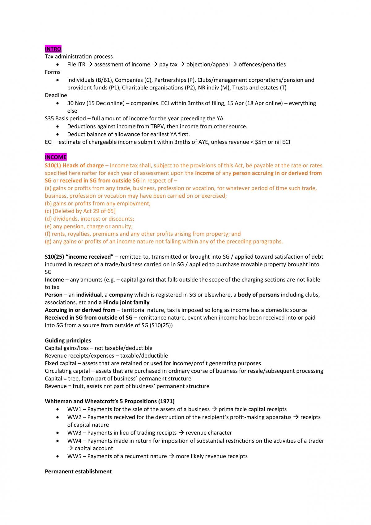 ACC3703 Complete Notes - Page 1