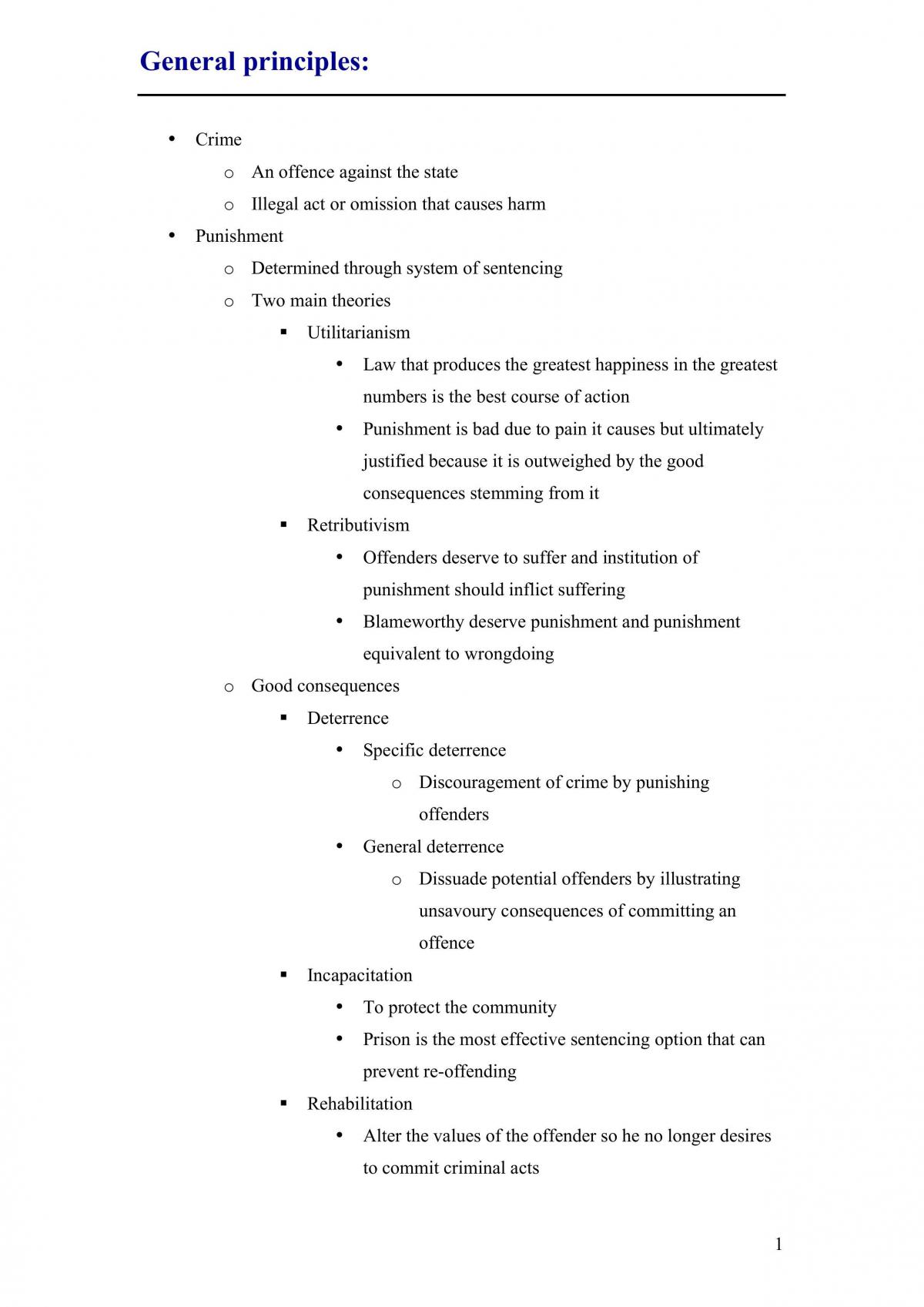 Study Notes - Page 1