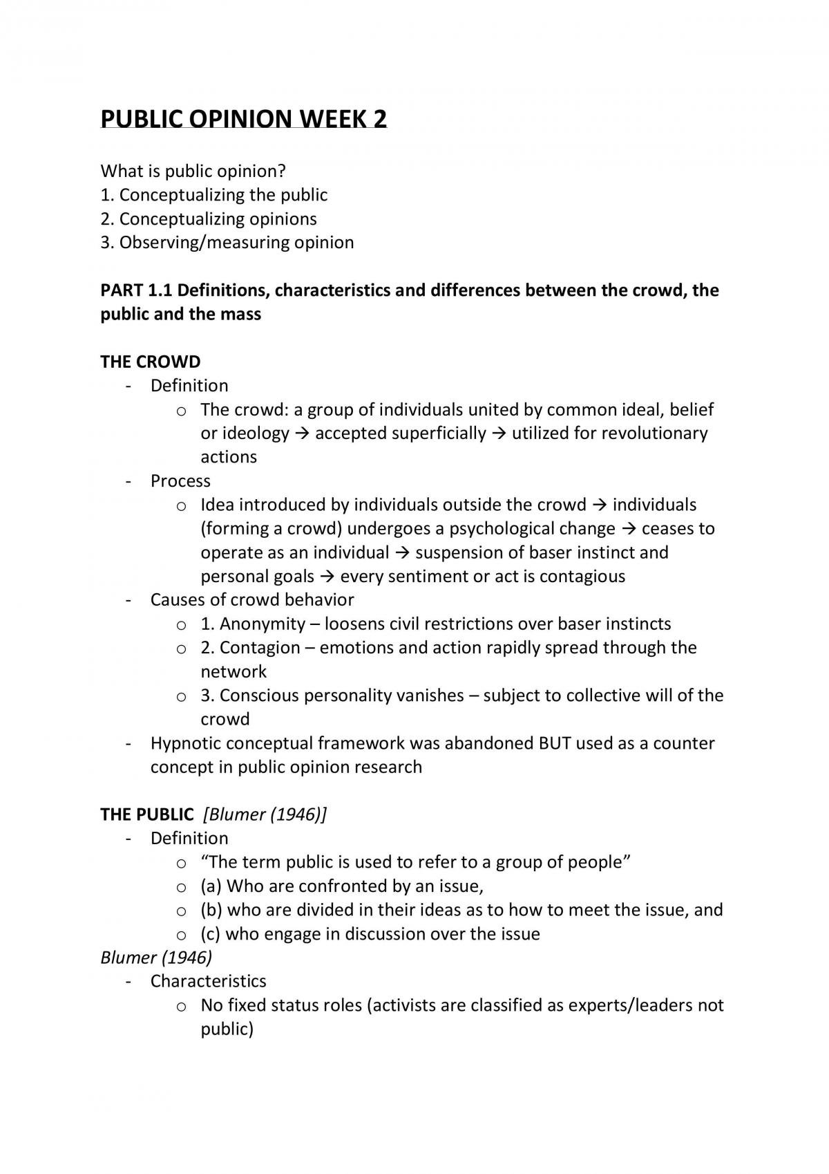 Public Opinion notes - Page 1