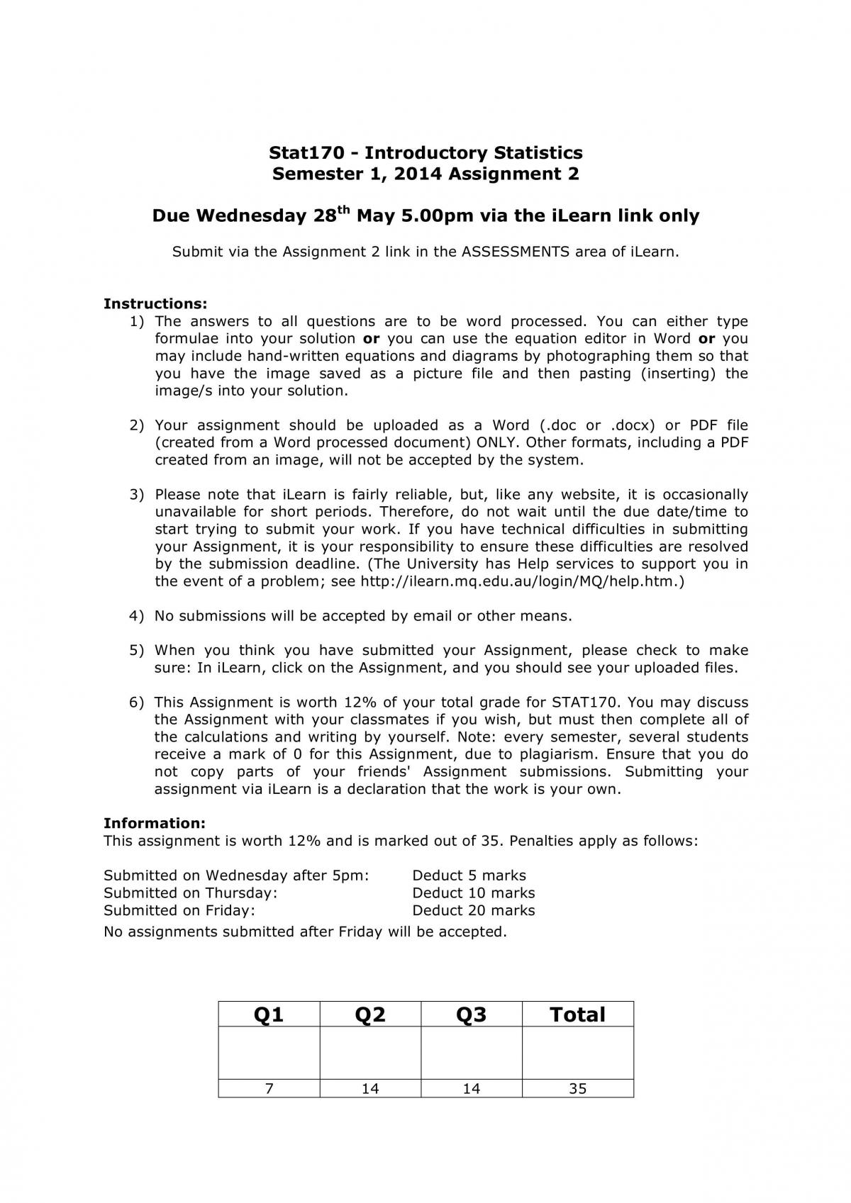 Assignment 2 - Page 1