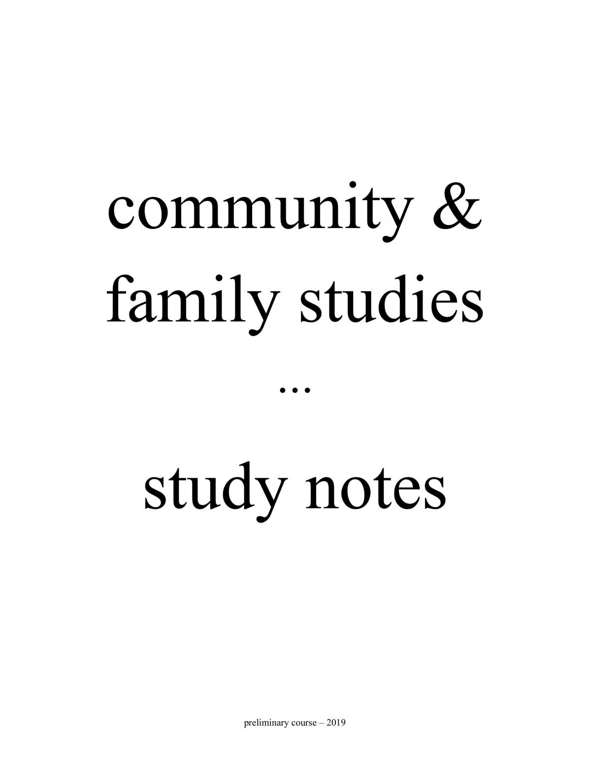 Prelim Caf's Study Notes - Page 1