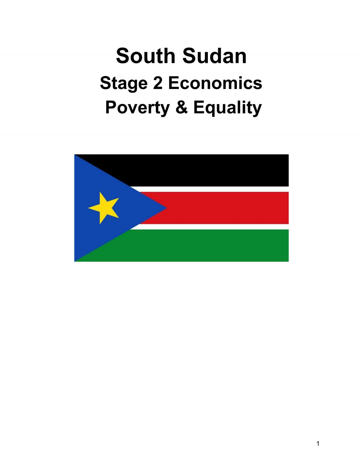 Poverty & Equality - Page 1