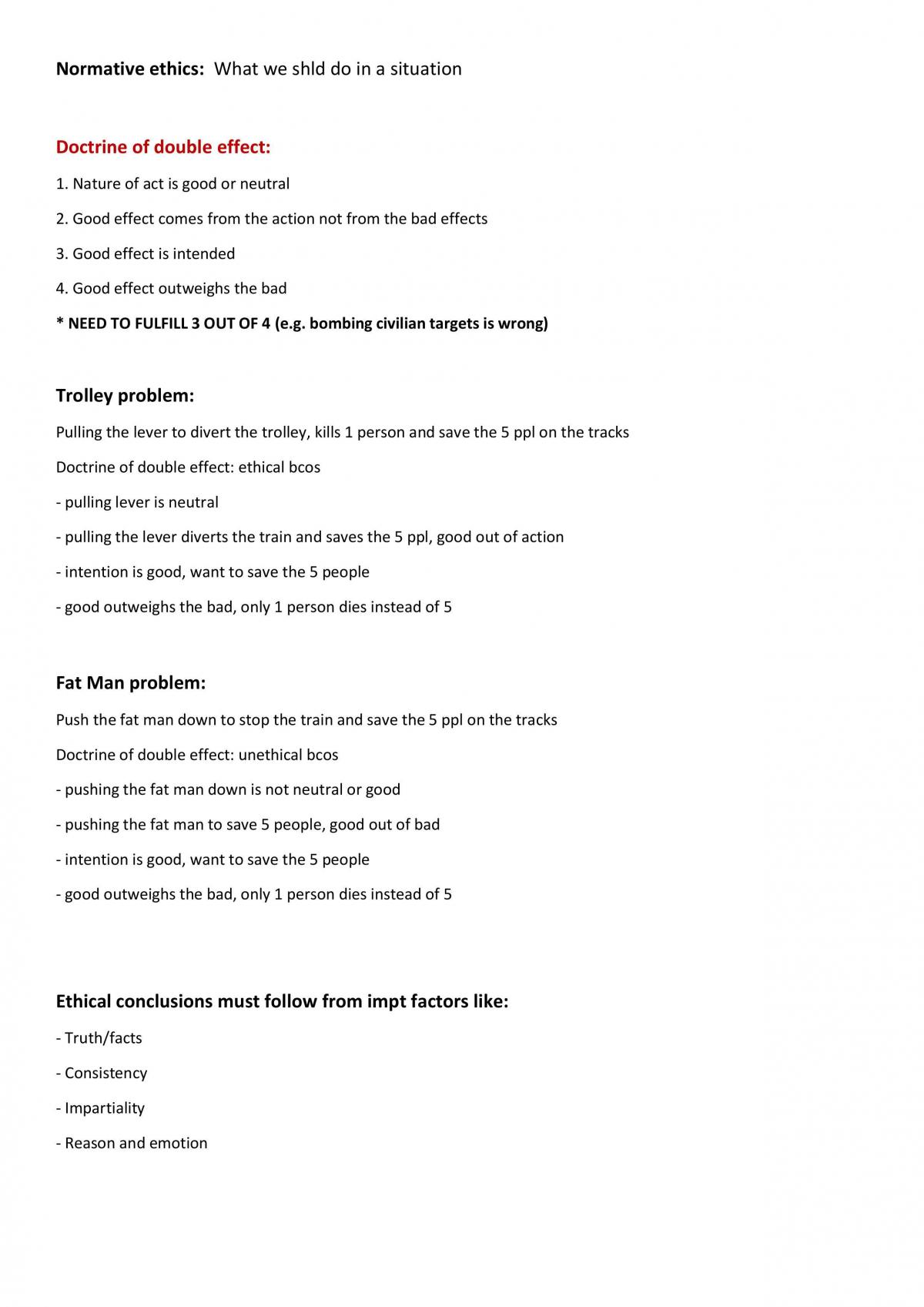 Ethics Complete Study Notes - Page 1