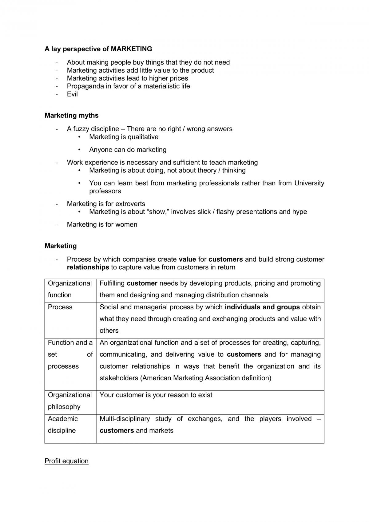 Marketing Module - Page 1
