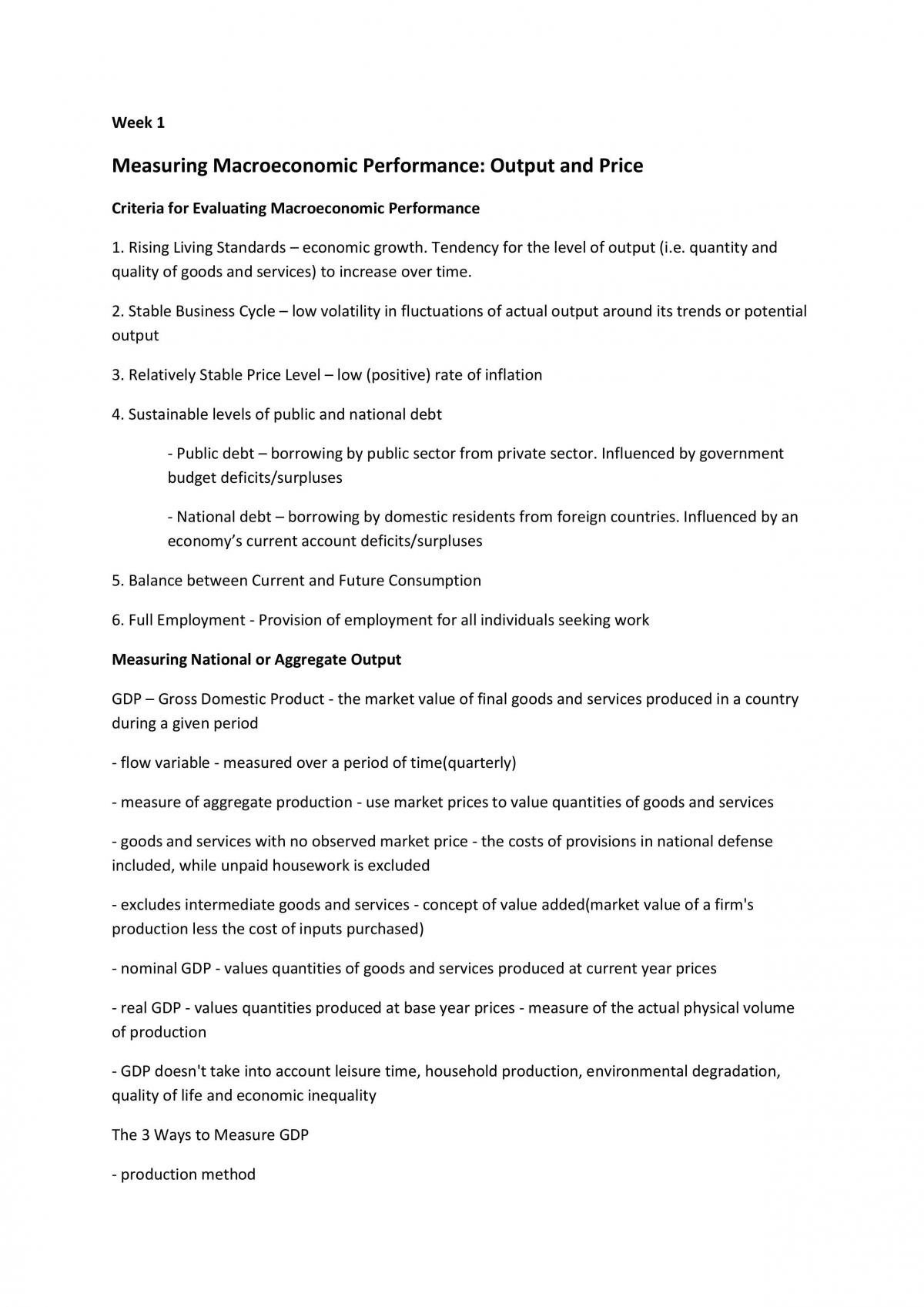 econ1102 notes - Page 1