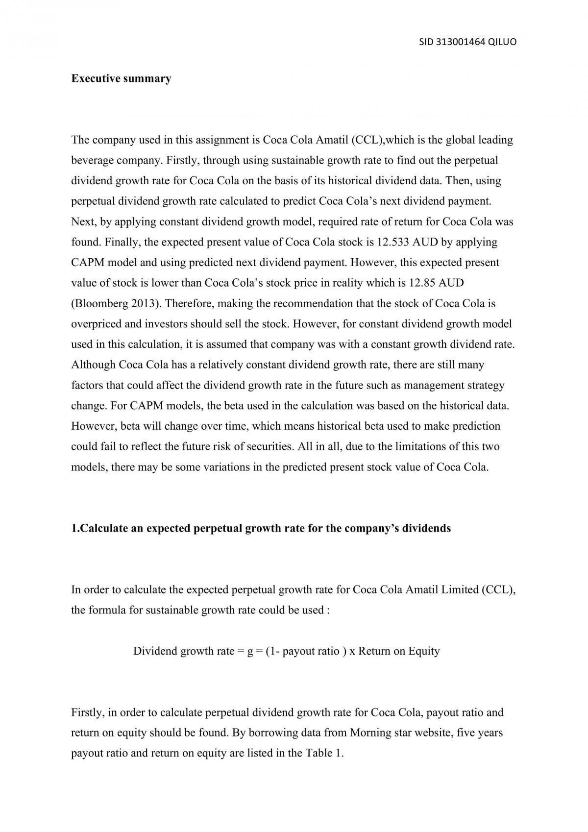 report - Page 1