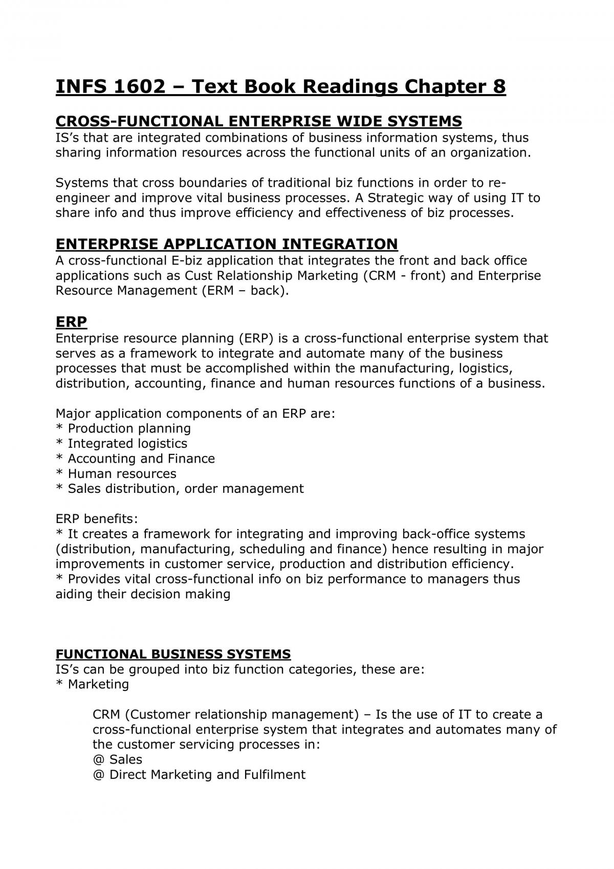 Chapter 8 - Text Summary - Page 1