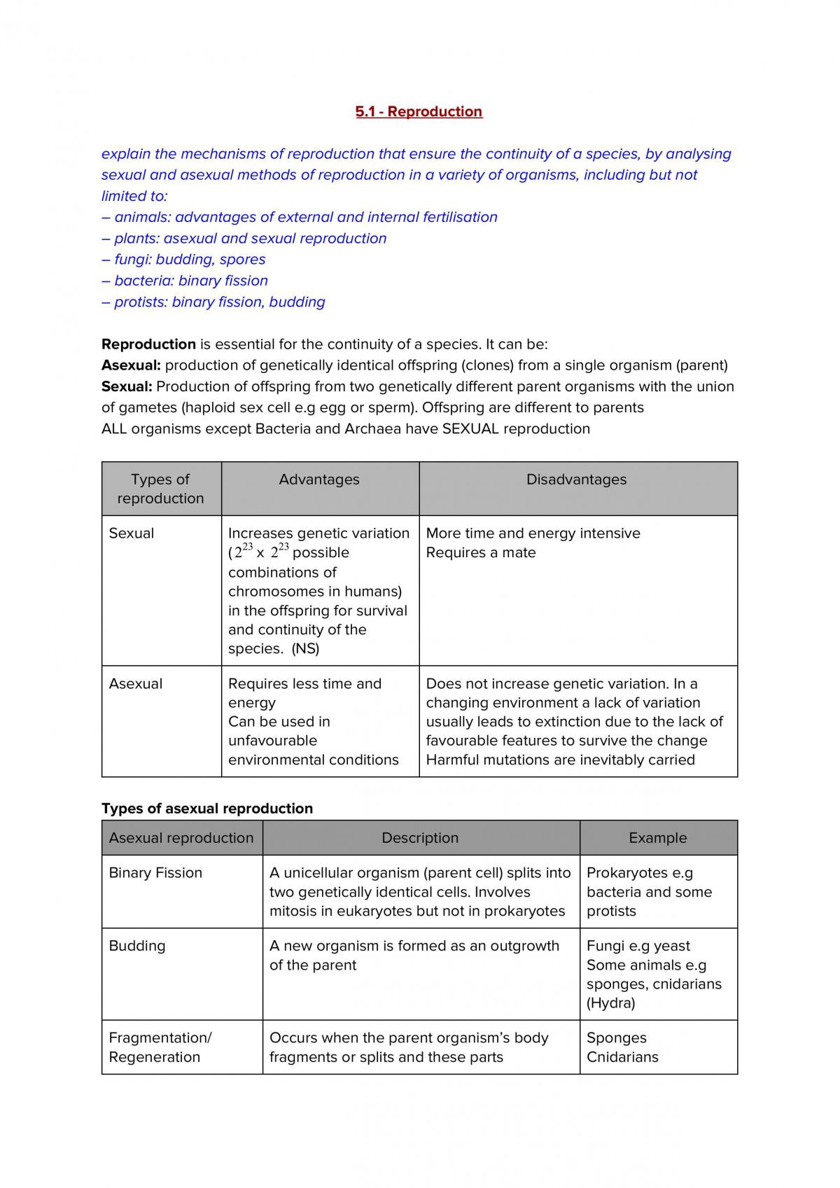 Module 5 - Heredity - Complete Study Notes  - Page 1