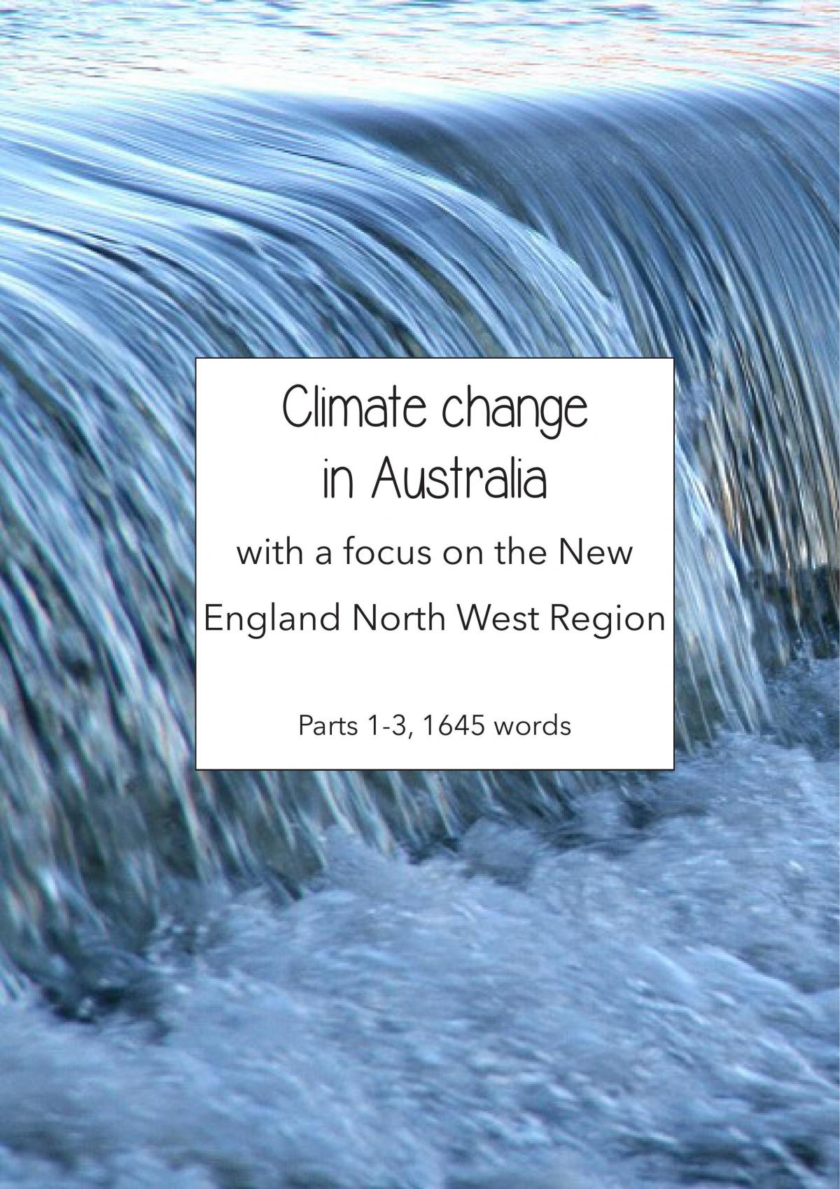 Climate Change Assessment - Page 1