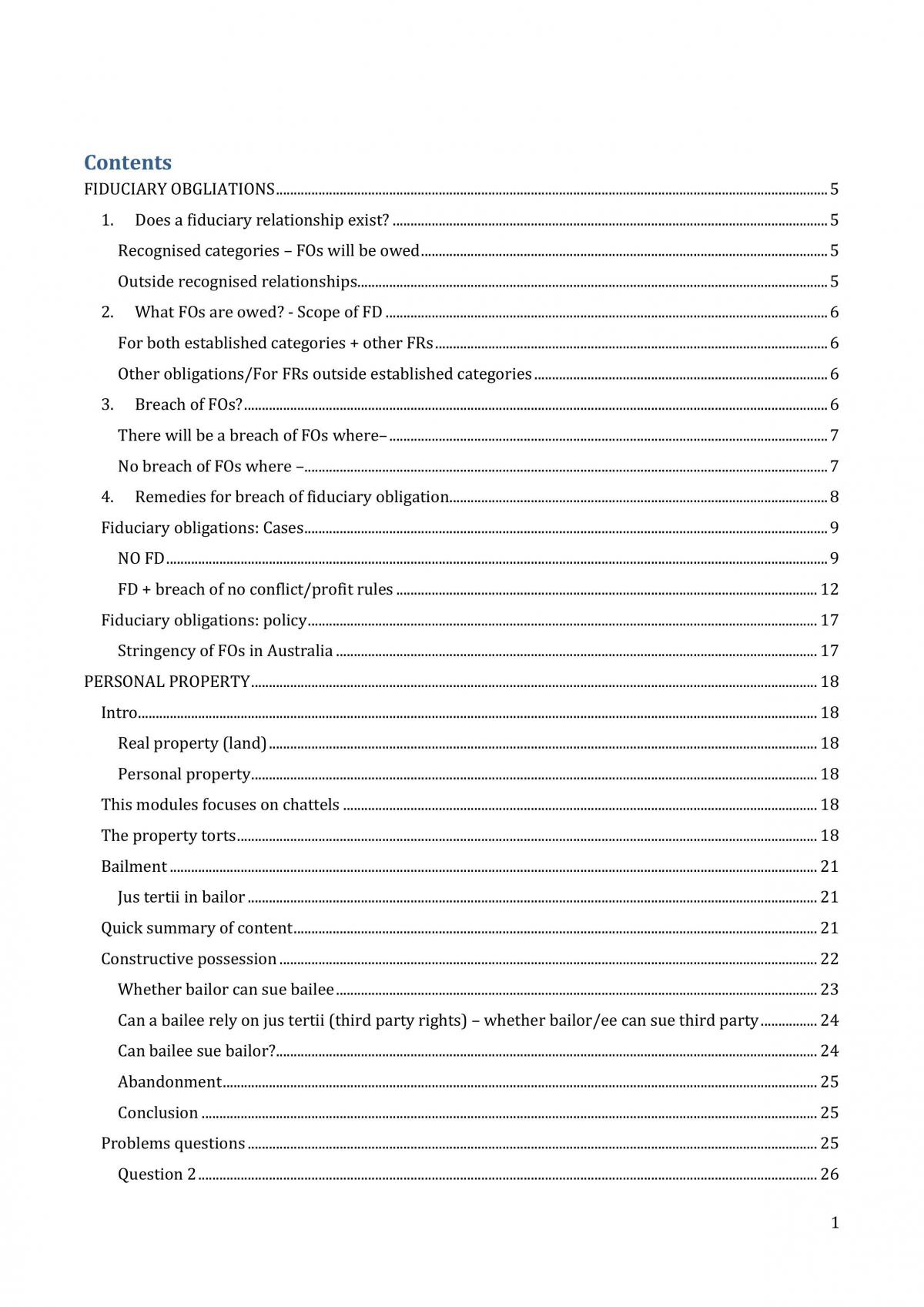 Complete exam notes - Page 1