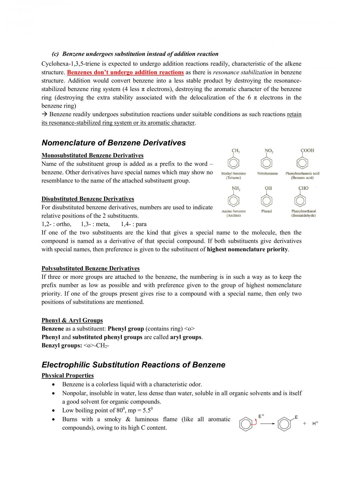 Notes for Organic Chemistry - Page 2