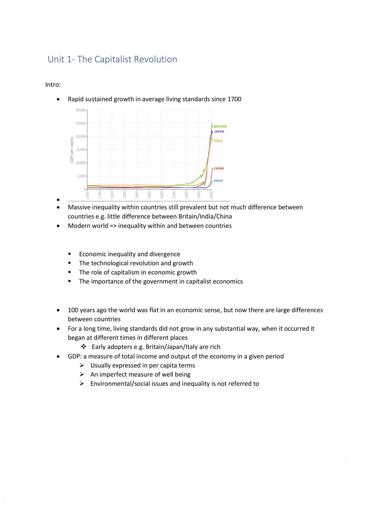 Principles of Economics Study Notes - Page 1