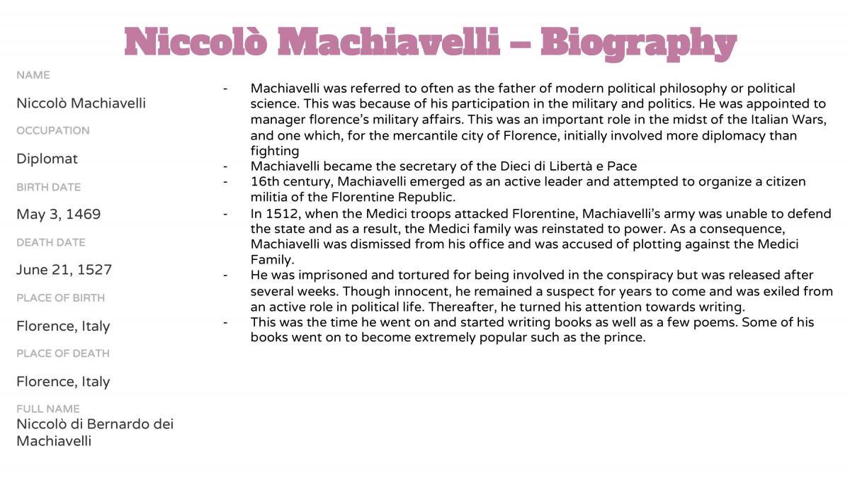Contextual Research Task on the Prince - Page 2
