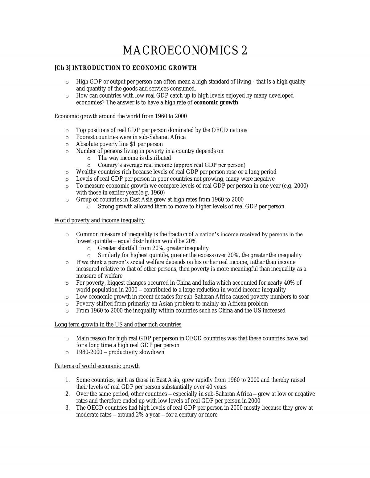 Detailed exam study notes - Page 1