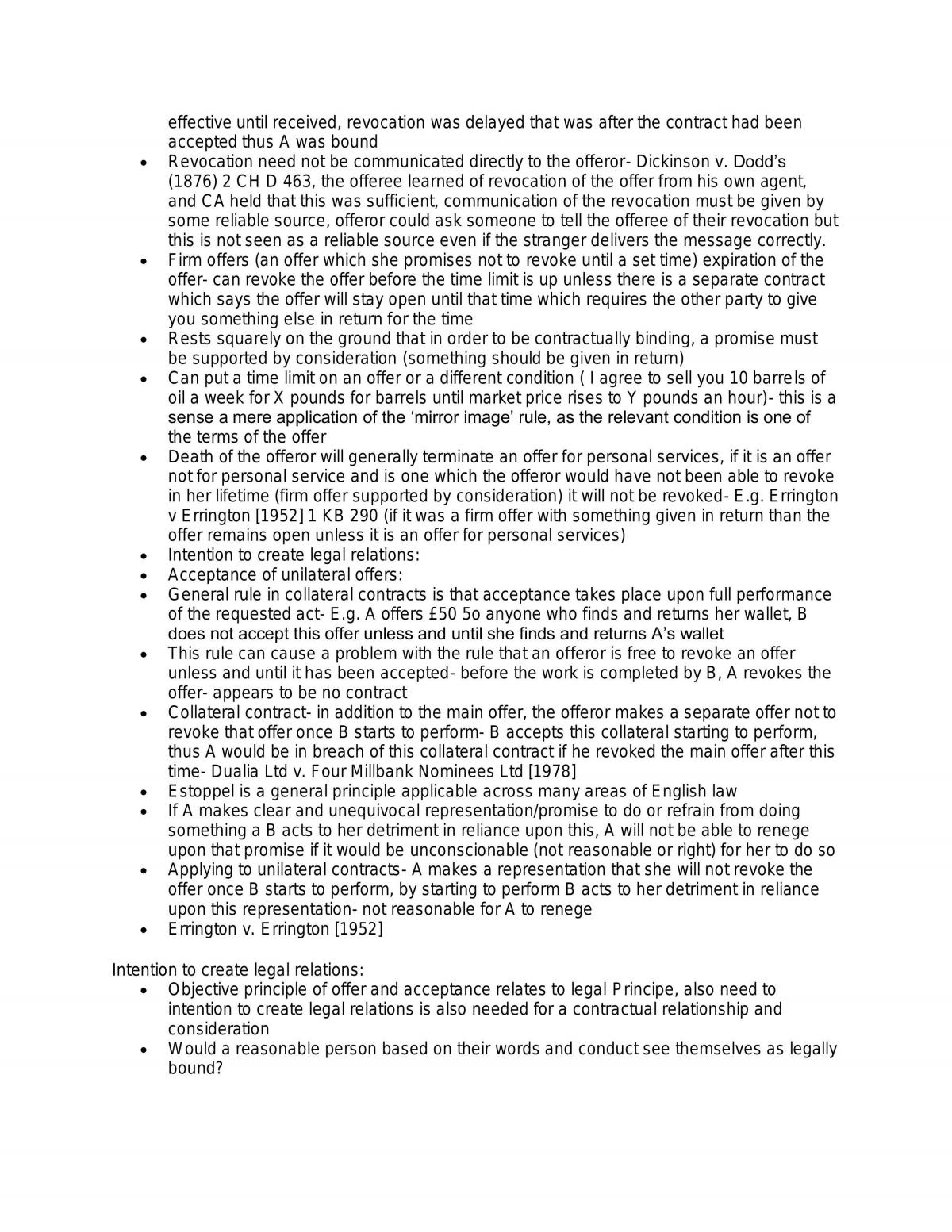 Contract Law notes - Page 8