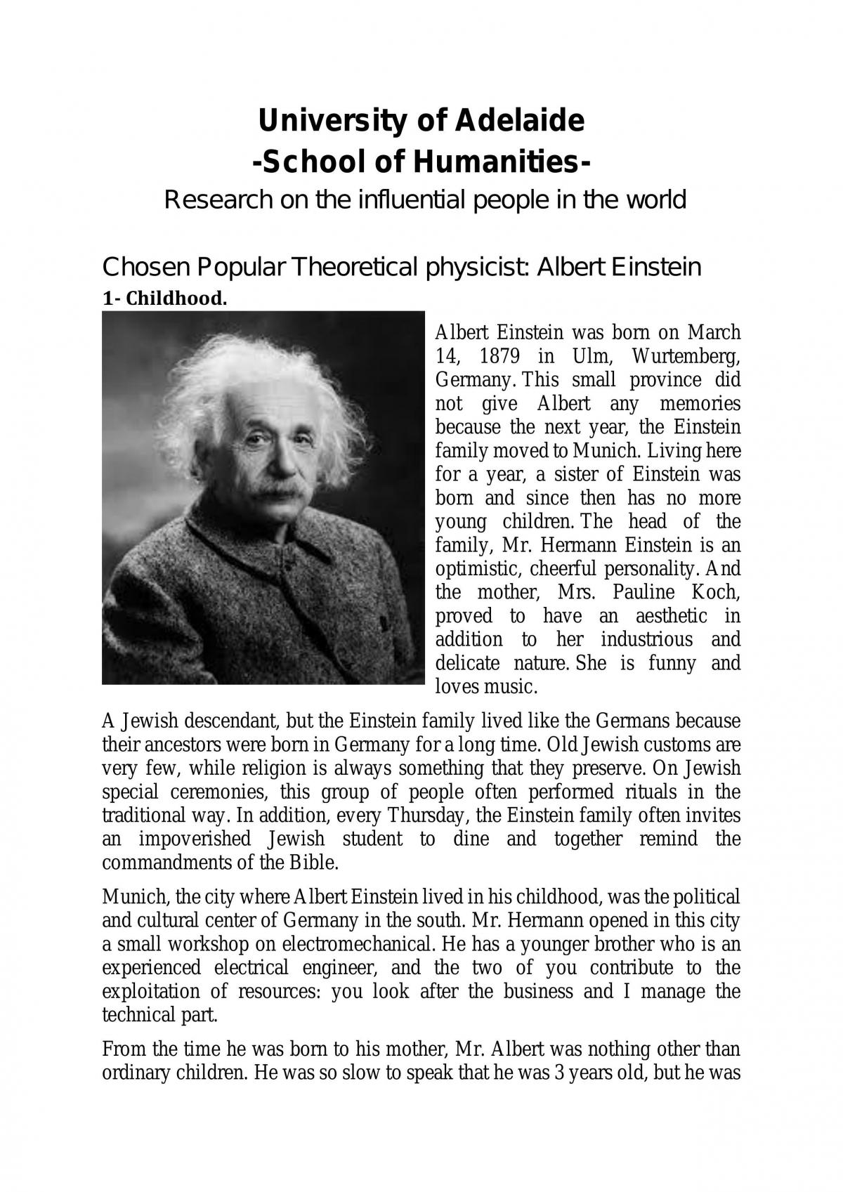 Research on the Influential People in the World - Page 1