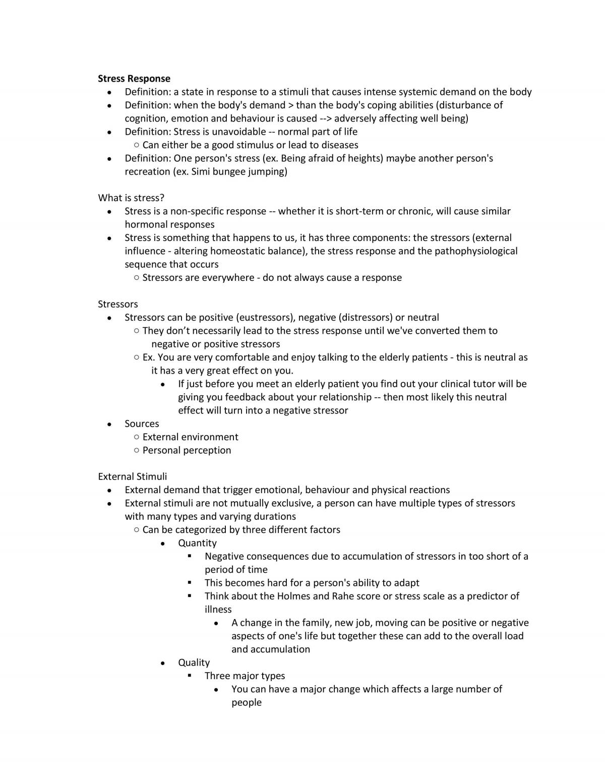 Complete Notes for Pathophysiology (Fall) - Page 1