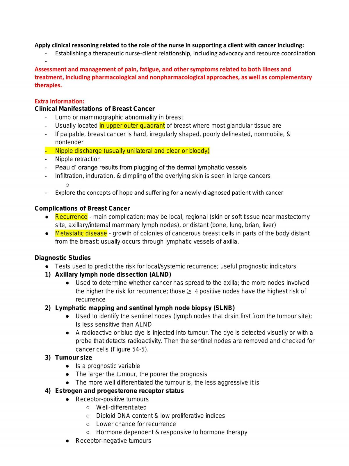 PBL II (accelerated) complete exam notes - Page 1