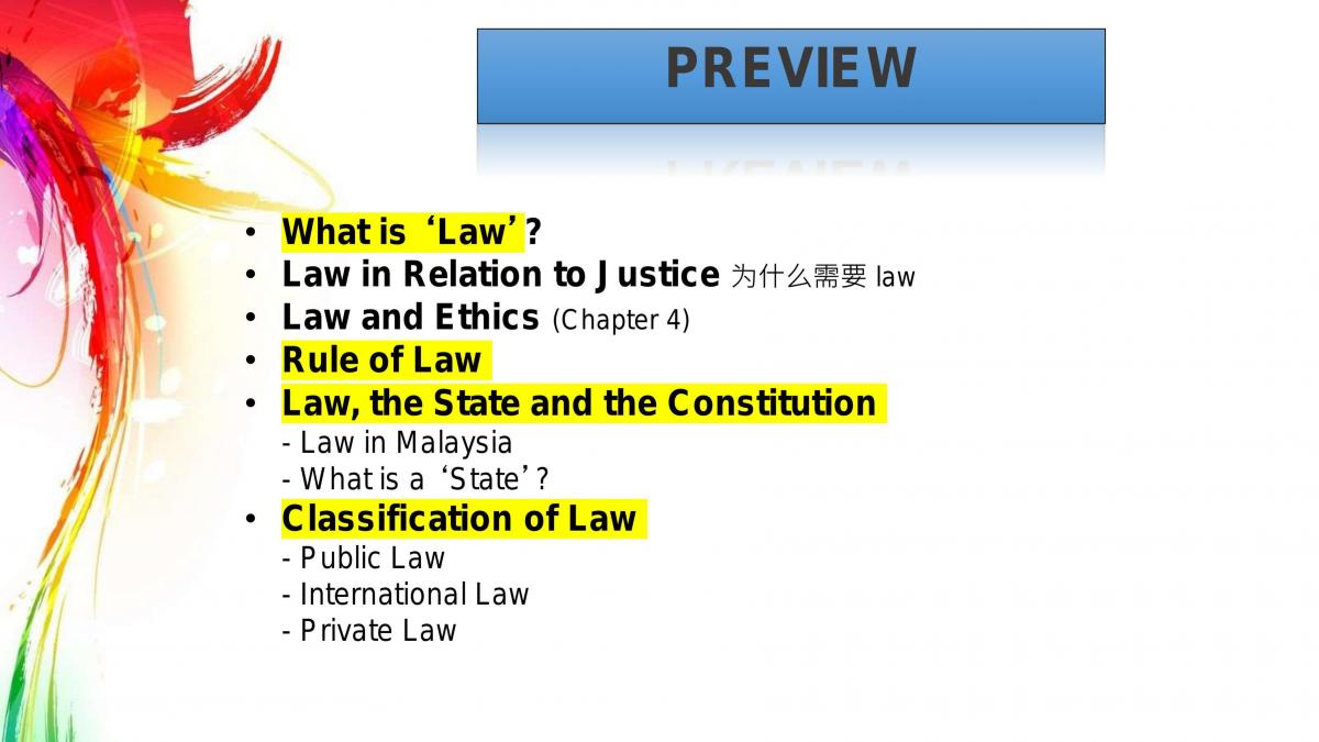 Chapter 1: An Introduction to the Concept of Law in Malaysia - Page 3