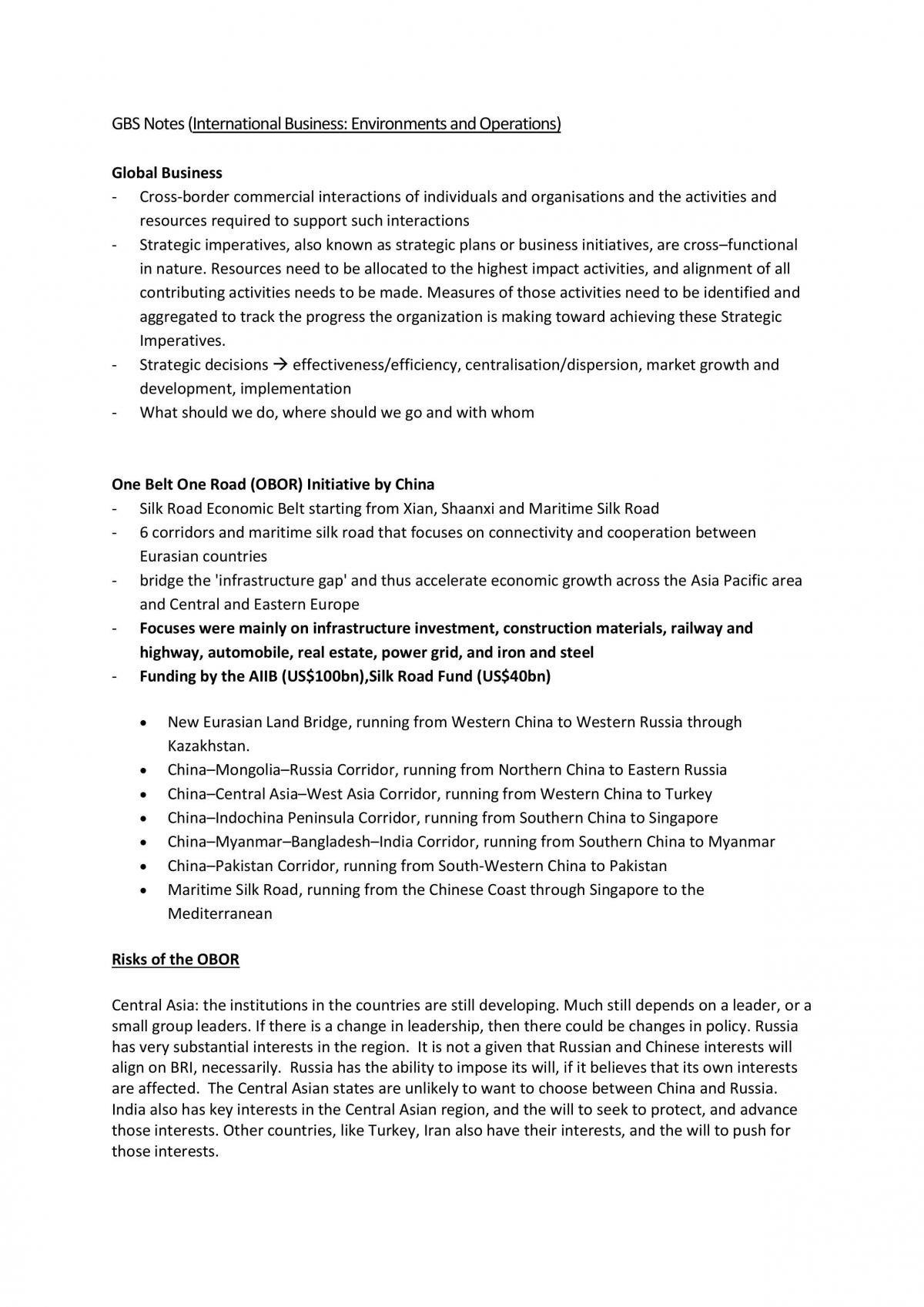 The Global Marketer Notes - Page 1