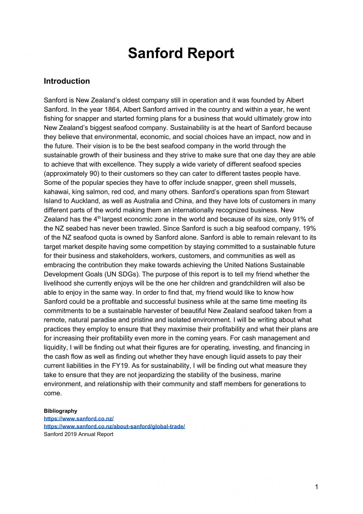 Sanford Report 3.4 - Page 1
