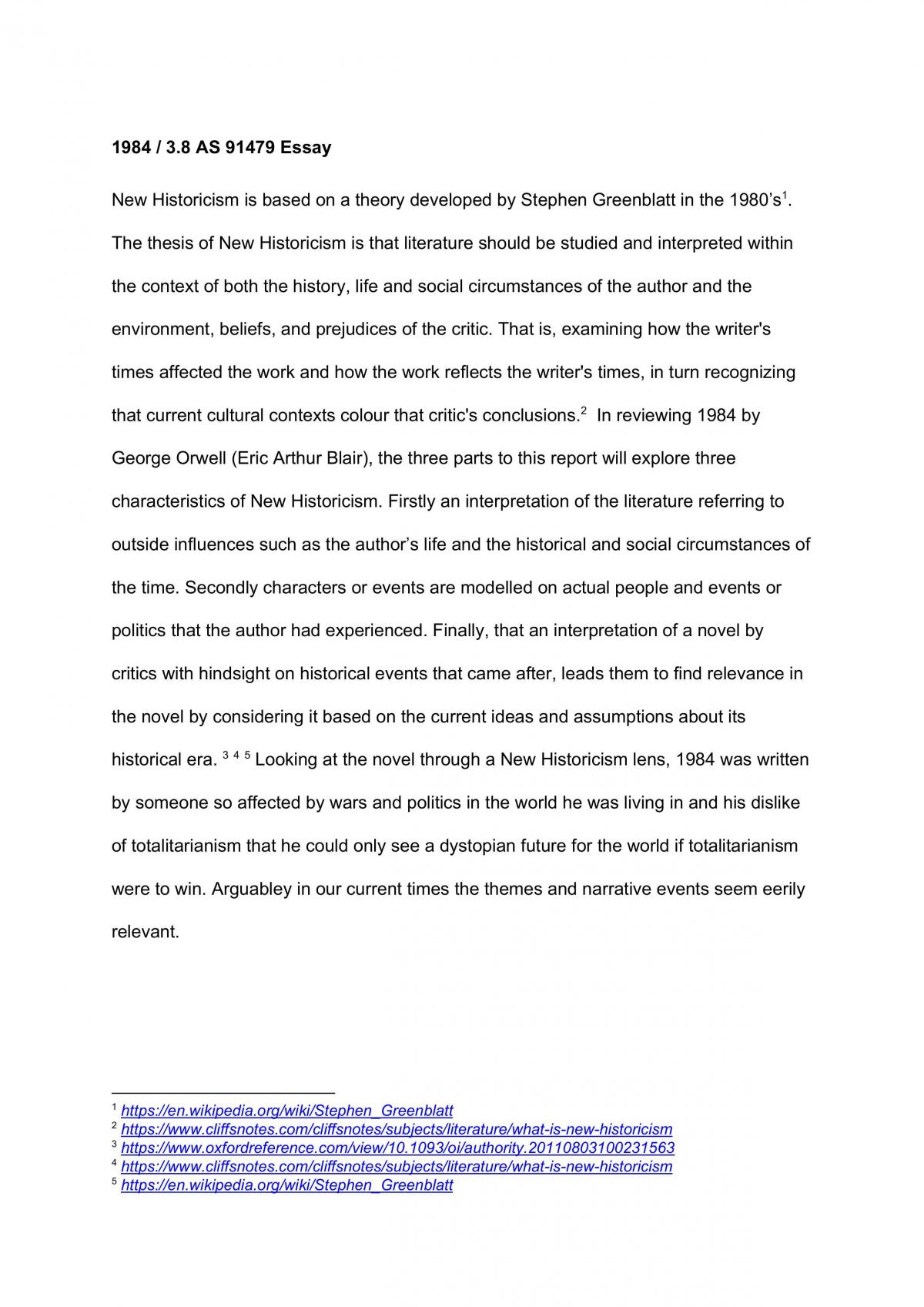 English AS 91479 - Page 1