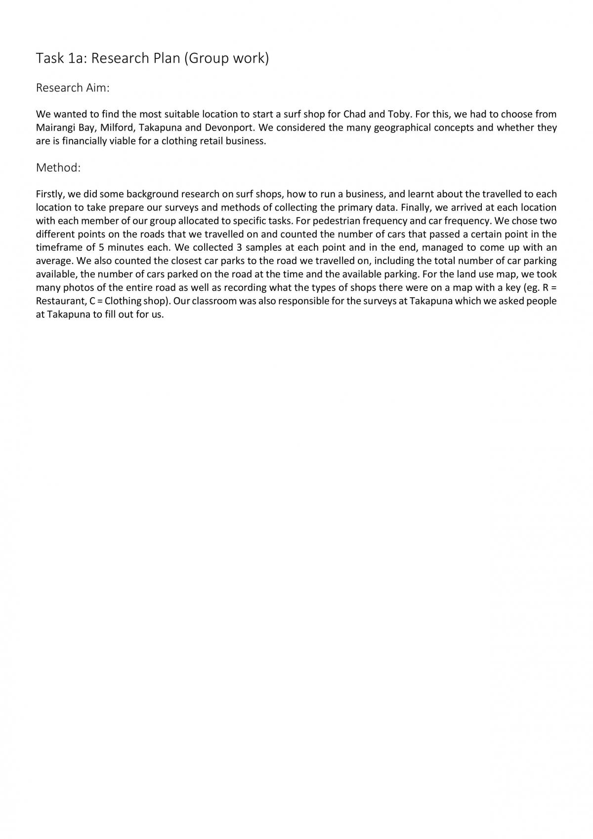 Surf Shop Investigation - Page 1