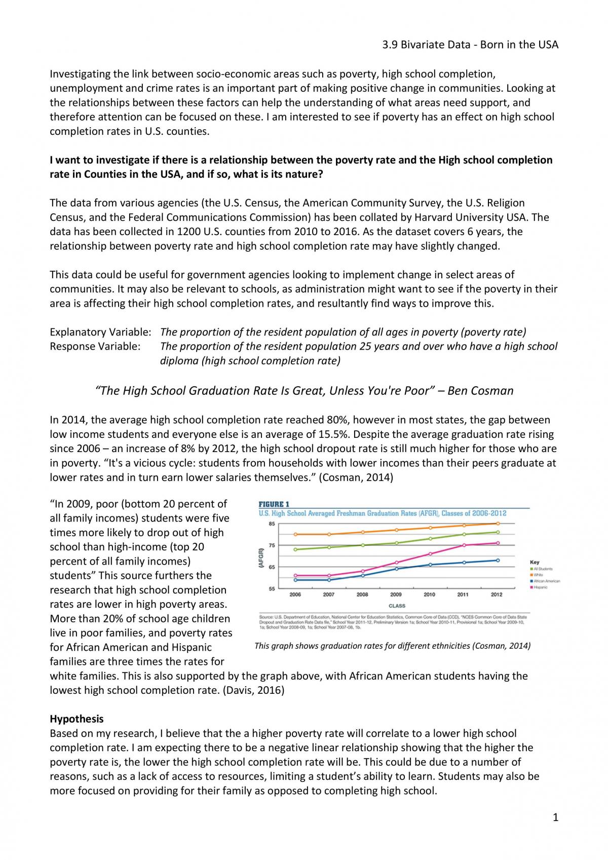 3.9 Bivariate Data - Poverty rates vs high school completion - Page 1