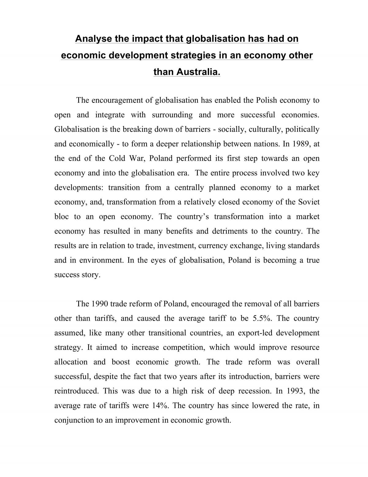 CASE STUDY ASSIGNMENT: POLAND - Page 1