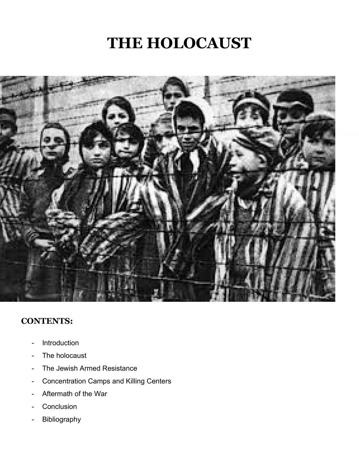 The Holocaust - Page 1