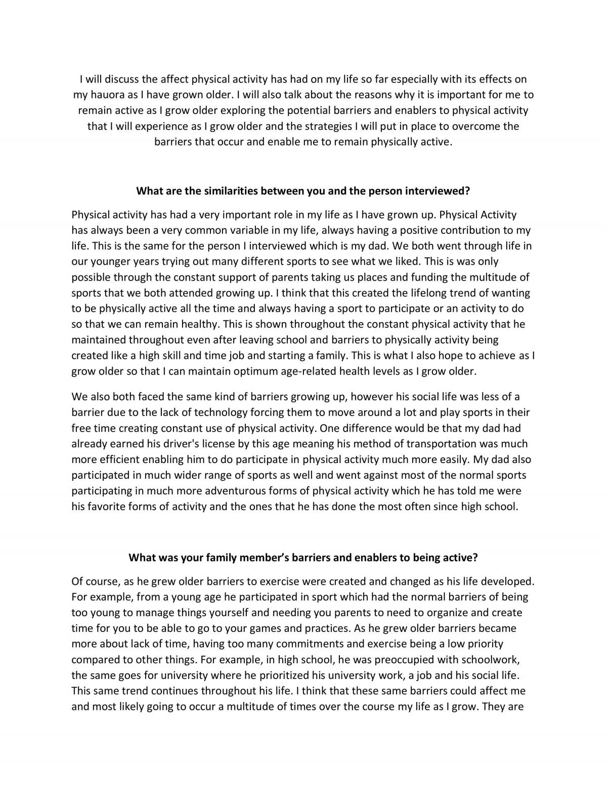 Life long wellbeing - 3.1 Physical Education - Page 1