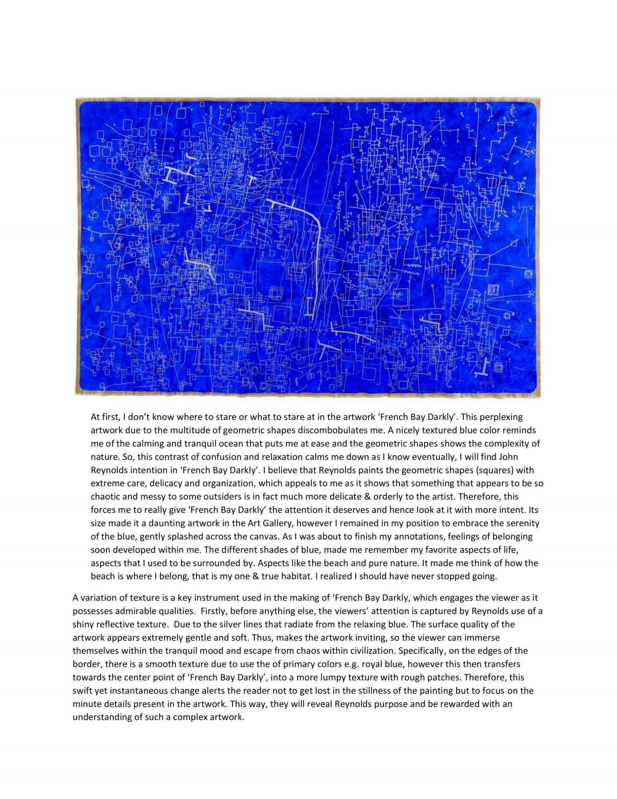 Art History AS91185 (2.6) - Page 1