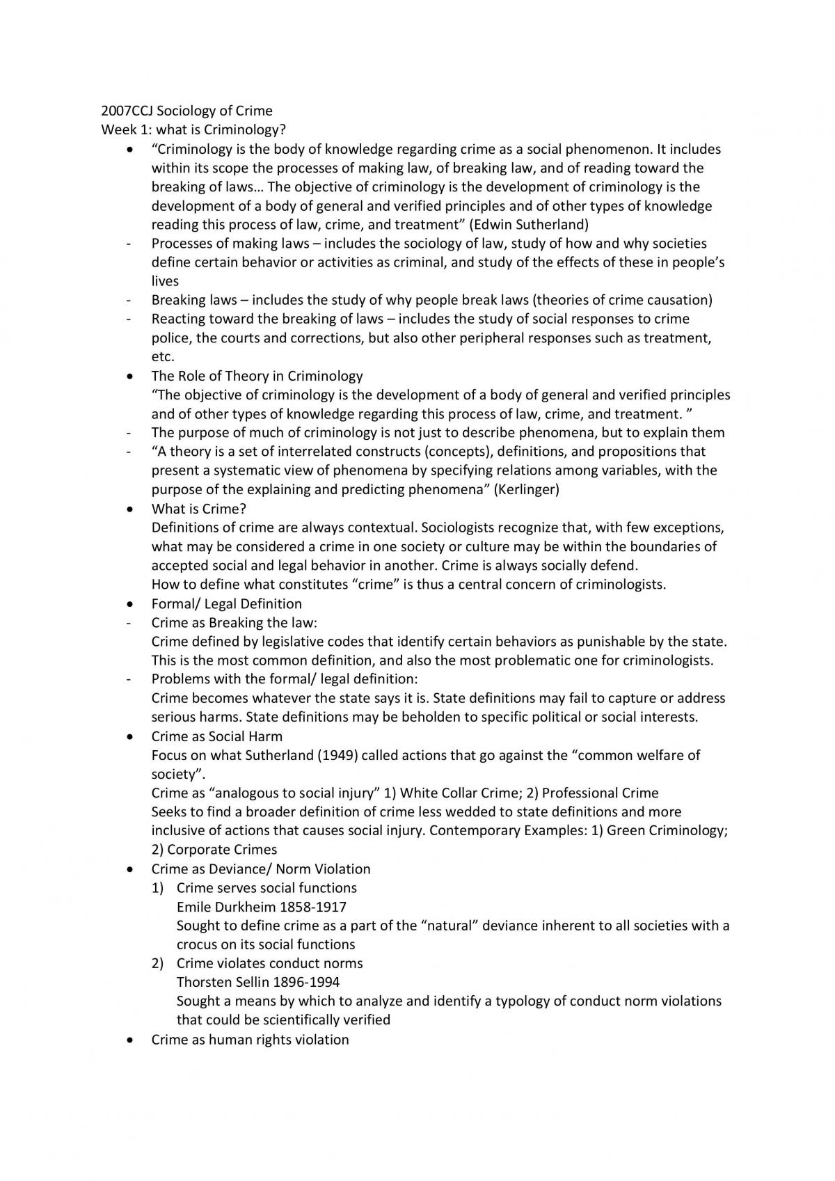 2007CCJ Study Notes - Page 1