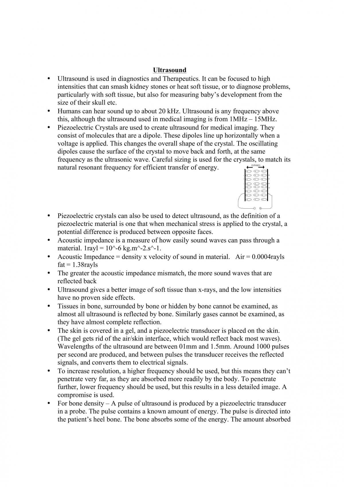 HSC PHYSICS: MEDICAL PHYSICS  - Page 1
