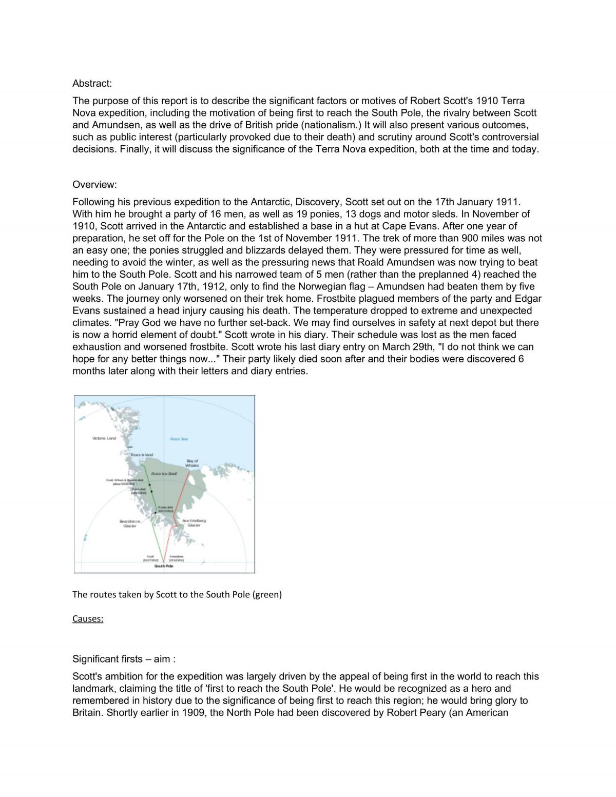 The Heroic Era of Antarctic Exploration  - Page 1