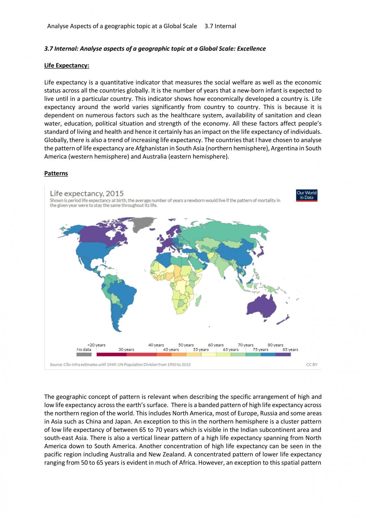 Analyse aspects of a geographic topic at a Global scale - Page 1