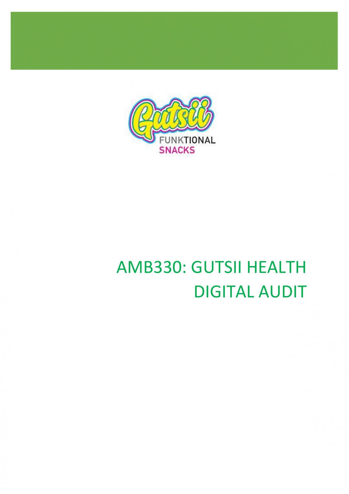 Digital Audit - Page 1