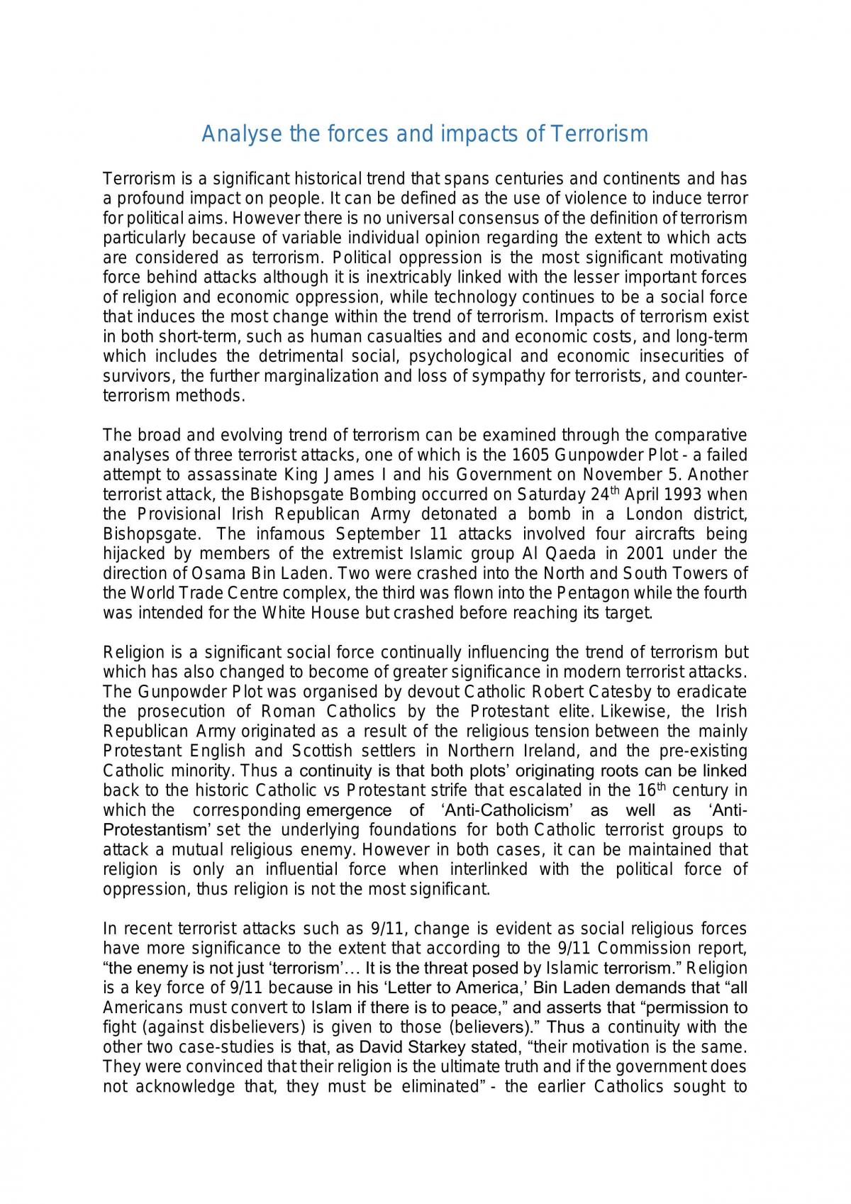 Forces essay - Page 1